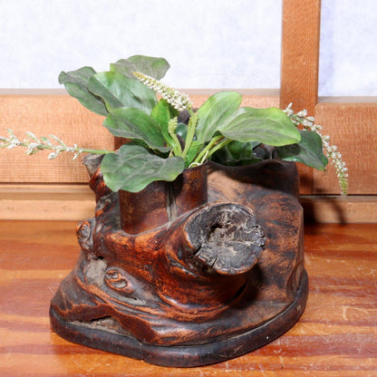 Japanese wooden Natural wood Tree roots vase Tobacco tray bon Ornament WO314