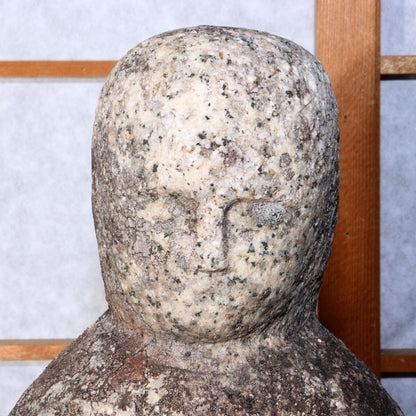 Japanese Stone Buddha Jizo Bosatsu Seki butsu Garden Ornament SDB107