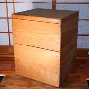 Japanese Antique Red Lacquered wooden hanging lantern Andon Lamp VG260