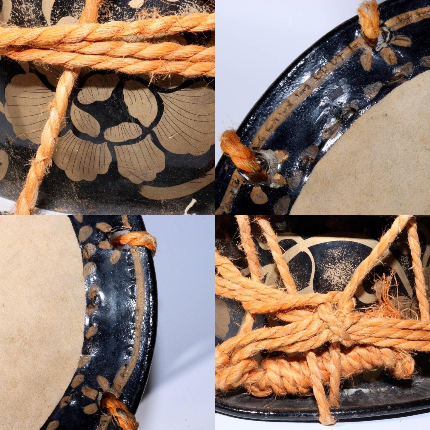 Japanese wooden Wadaiko drum Shime Daiko Taiko Matsuri Noh kyogen minyo WD30