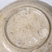 Japanese Antique Shino ware small plate Pottery Ceramic Early Edo Period