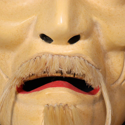 Japanese Noh mask Kagekiyo Chujo Blind Biwa Player of the Taira Clan MSK492 -4