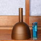 Japanese Brass Flower Vase Hasuda Shugoro signed w / box BV490