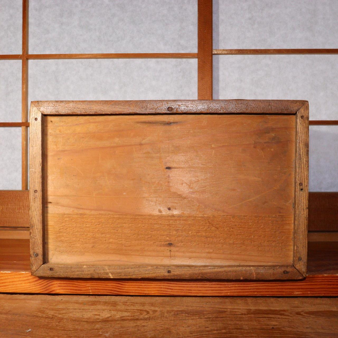 Japanese Antique wooden Tabacco bon Tonyabon Hibachi drawer British Navy WO281