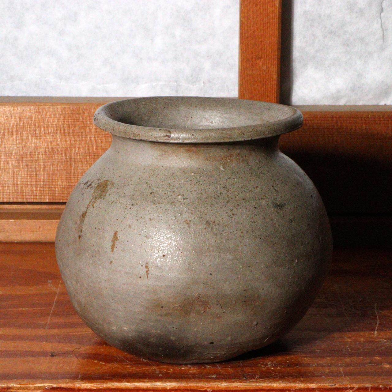 Unified Silla Period Pot Korean Antique stoneware vase Pottery Sake Jar KRS149