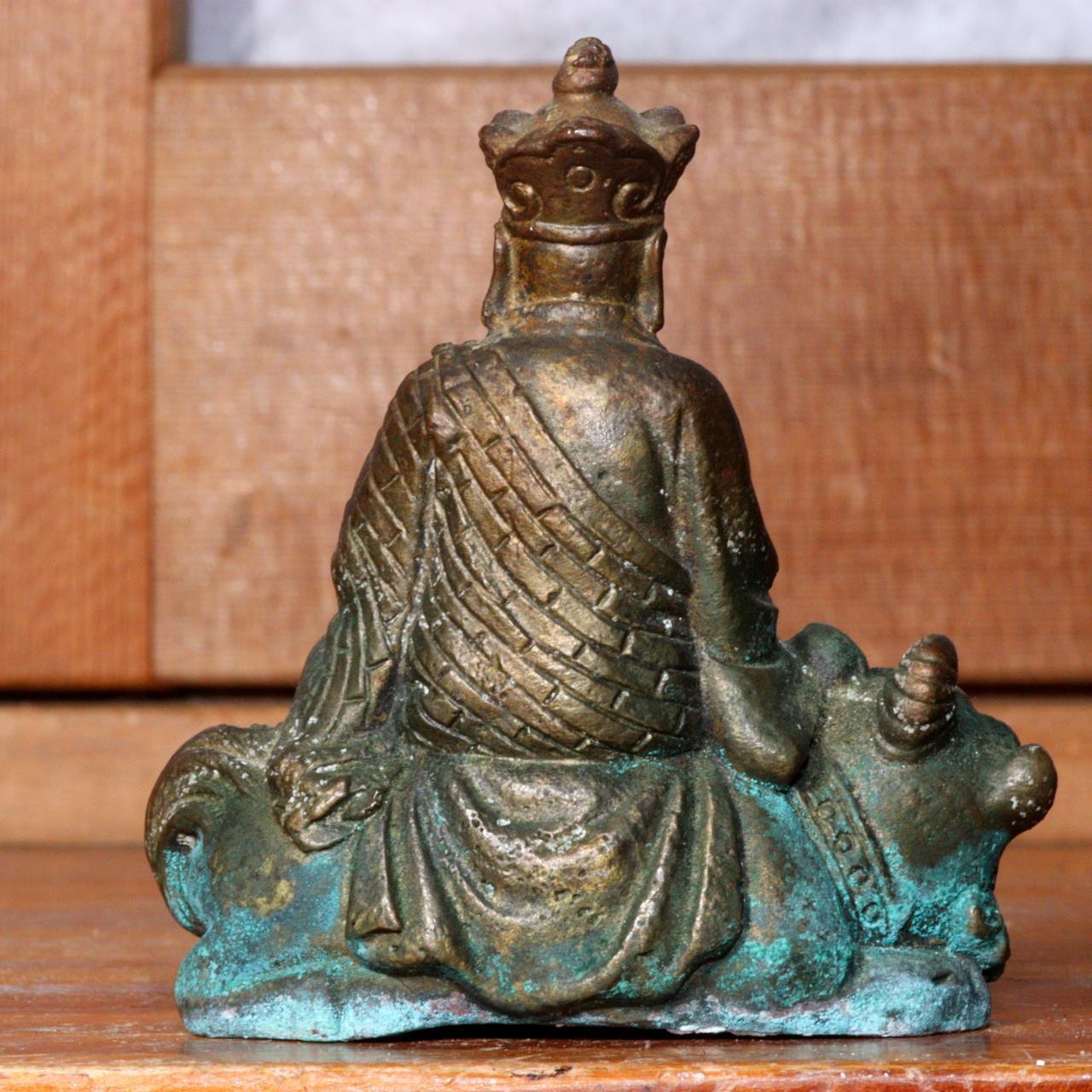 Japanese Seven Items  Antique Bronze Buddhism Buddha statue etc BOS825