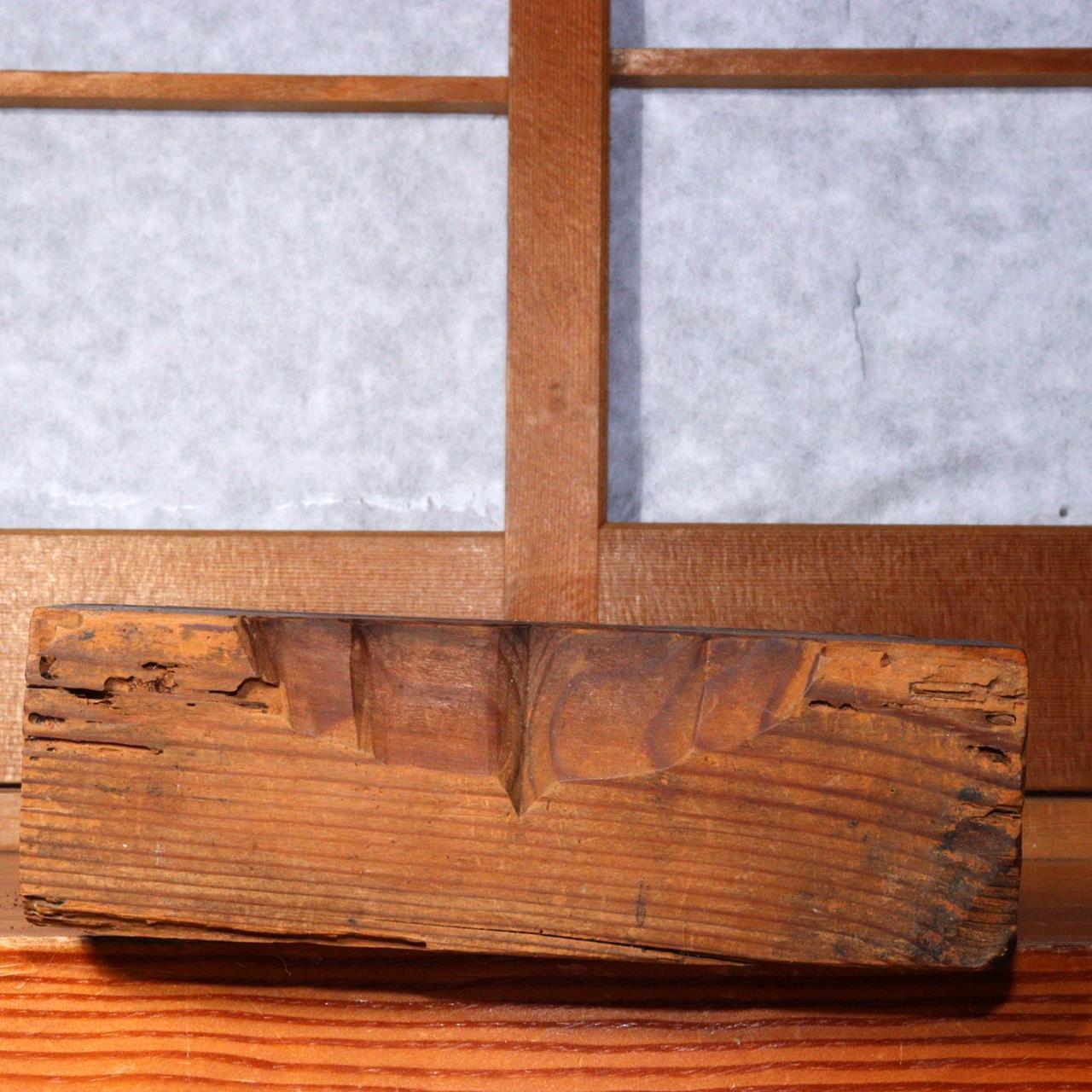 Japanese Antique shinto Shinkyo mirror stand Temple Buddhist art Edo Era WO279