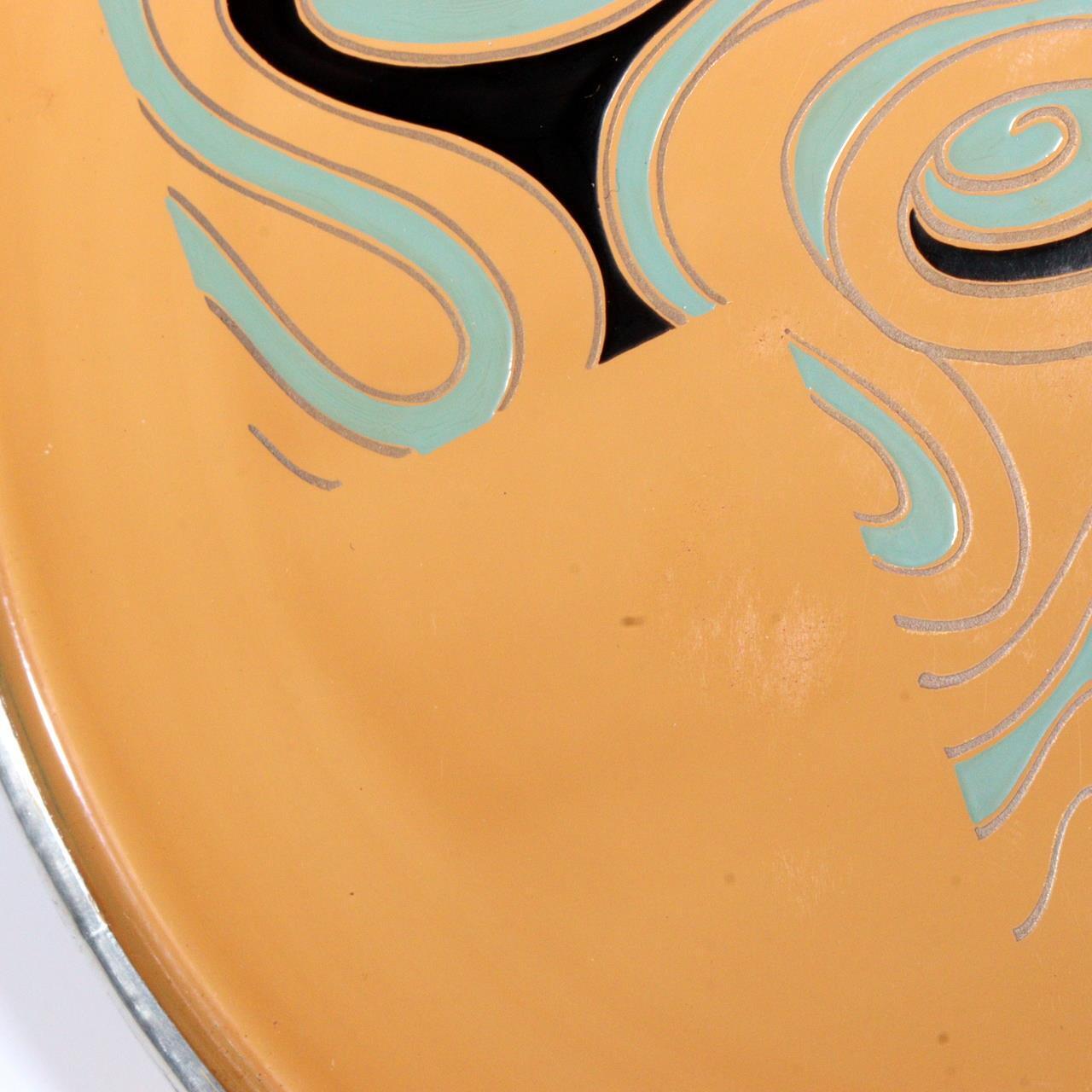 Japanese Lacquerware Plates Inspired by National Treasure Techniques WBX271