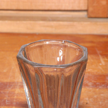 Japanese Vintage Glass choko Shot glass Showa period GO14