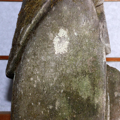 Japanese Antique Stone Buddha Dosojin Garden Ornament Seki butsu SDB110