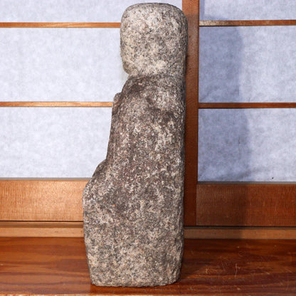 Japanese Stone Buddha Jizo Bosatsu Seki butsu Garden Ornament SDB107