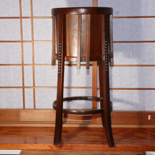 Japanese Antique Folk art Wooden Copper Large brazier Hibachi Hiire Stand BOS779