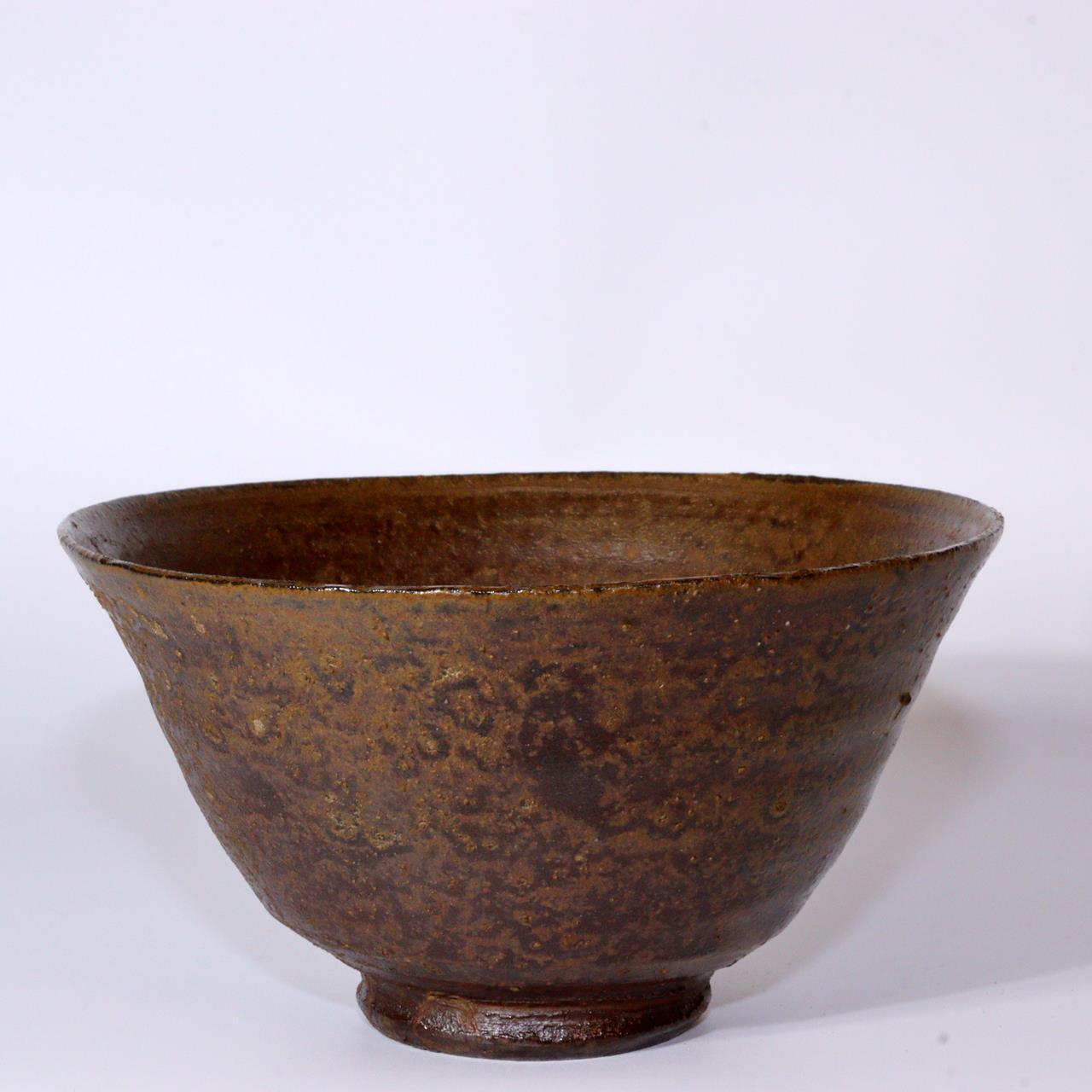 Japanese Antique Irabo Pottery Izumo ware Rakuzan Kiln Tea bowl PCP217