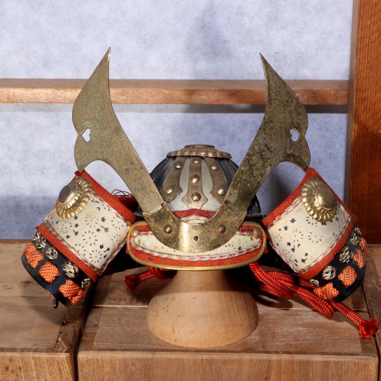 Samurai Seven Kabuto Helmets armour samurai ornament Japanese Kato Icchu VG322