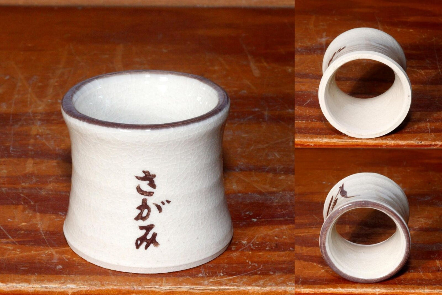 Japanese Futaoki chashaku Tea bowl Bag set sado tool VG338