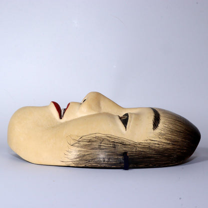 Japanese wooden Noh mask Douji Graceful Innocence of a Young Boy MSK492 -2