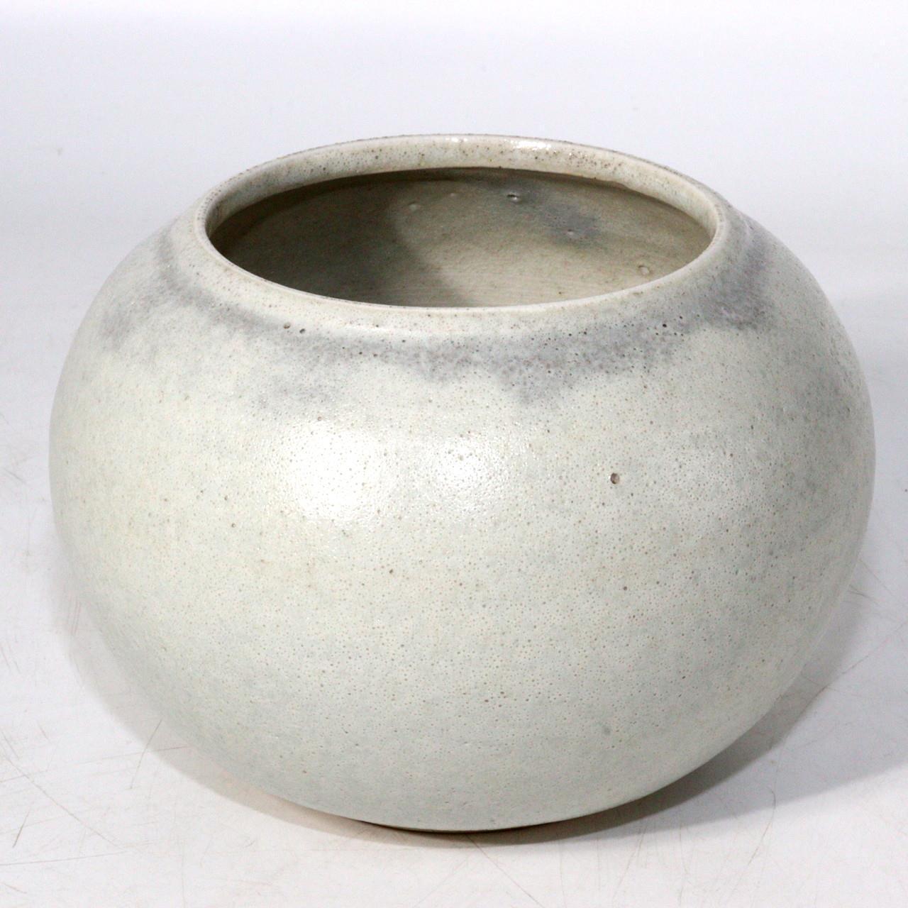 Taizo Yamada round vase Japanese Ceramic High-Quality Glaze Similar to Jun Kiln