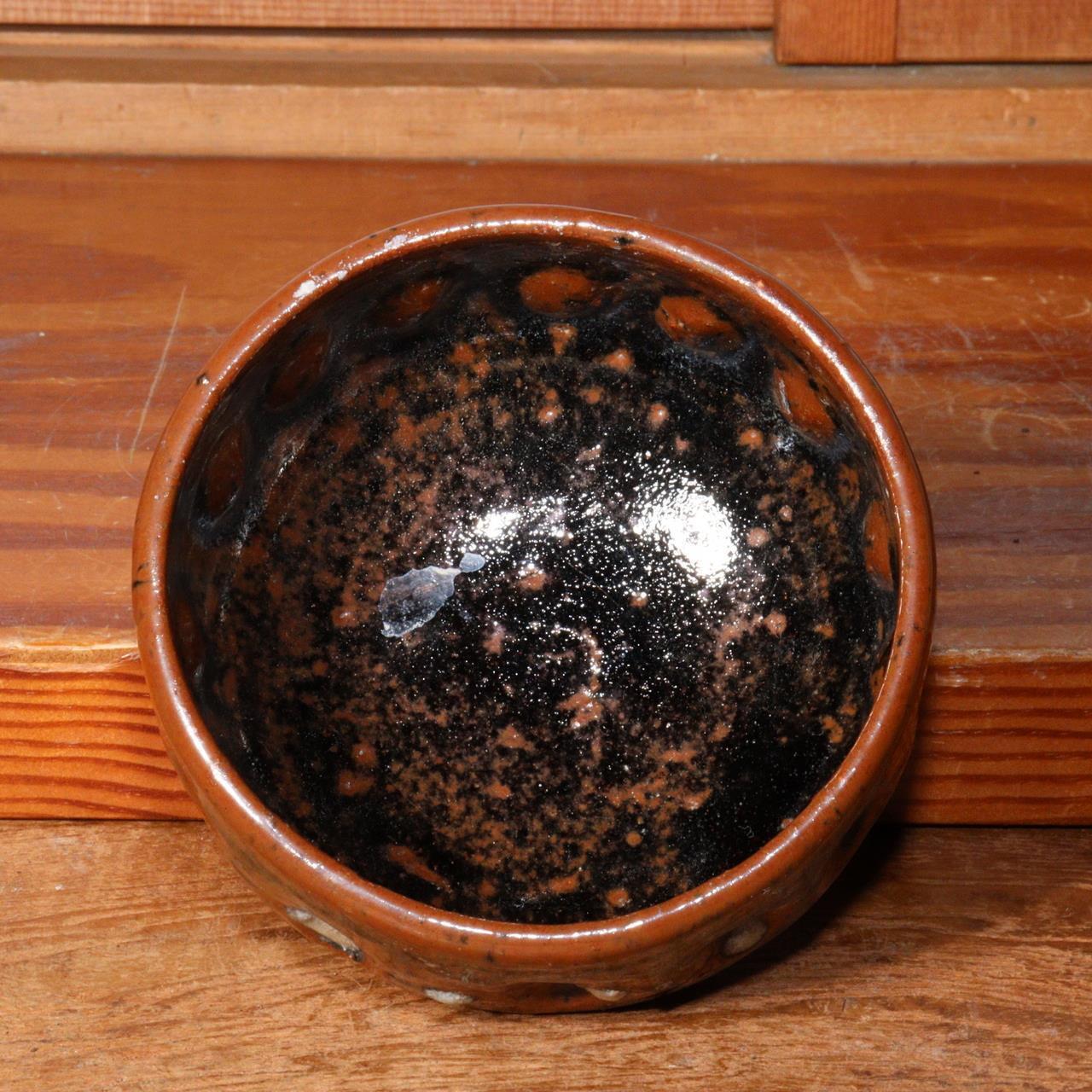 Japanese Antique Seto Mino ware Tea Bowl w / box PCP194