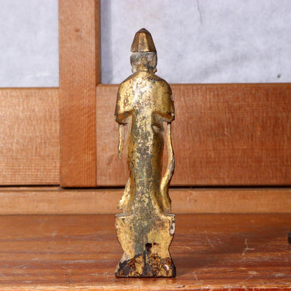 Japanese Seven Items  Antique Bronze Buddhism Buddha statue etc BOS825