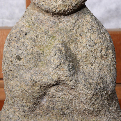 Japanese Antique Stone Buddha Jizo Bosatsu Seki butsu Garden Ornament SDB119