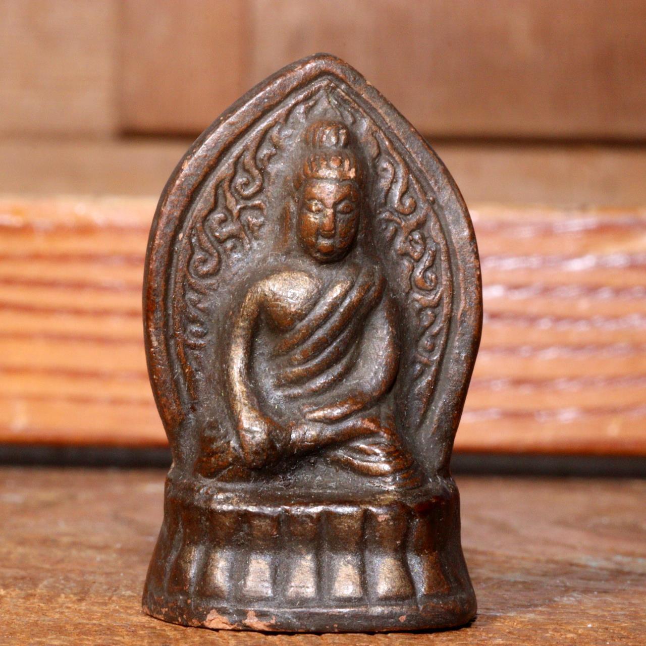 Japanese Seven Items  Antique Bronze Buddhism Buddha statue etc BOS825