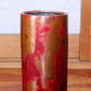 Japanese Bronze Flower Vase Hara Seiun Signed Nitten Artist w / box BV492
