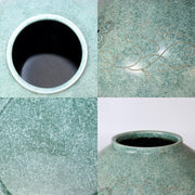 Japanese Bronze flower Vase Jar Houun w / box BV556