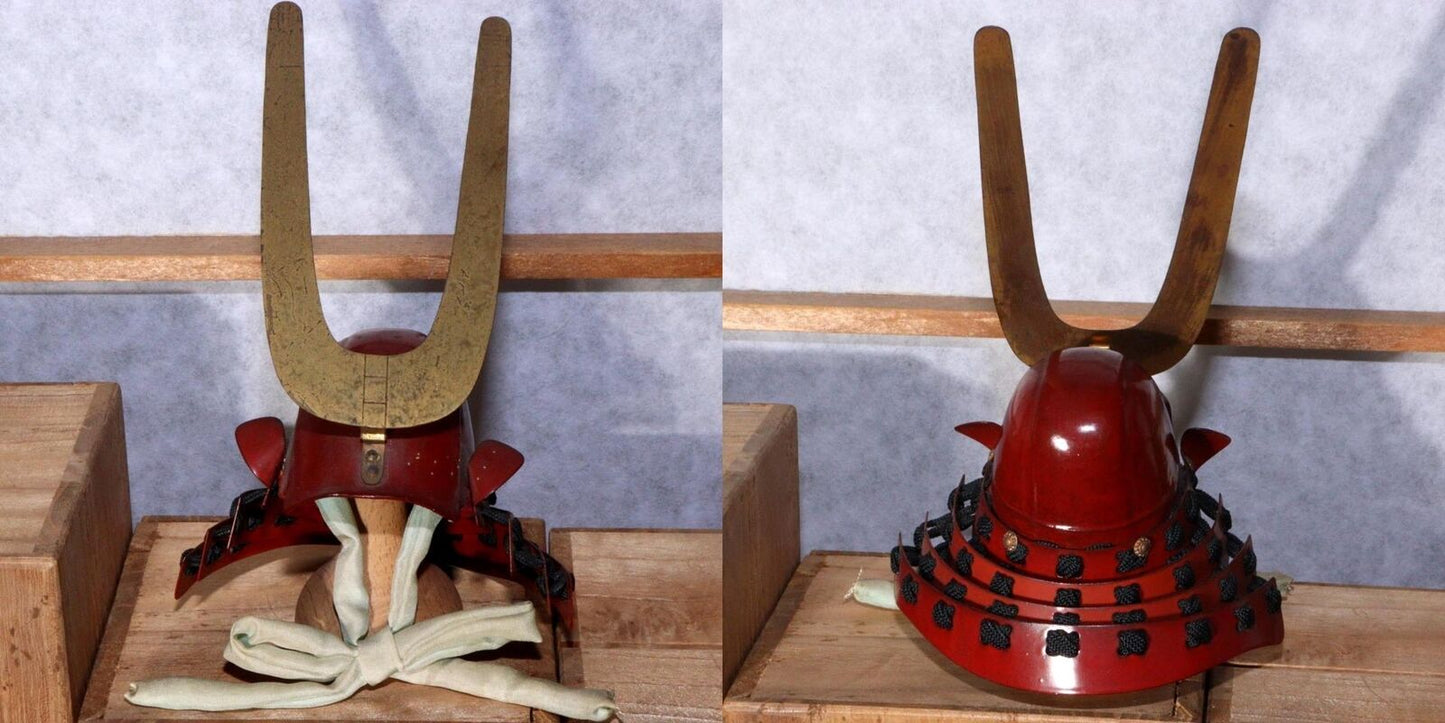 Samurai Seven Kabuto Helmets armour samurai ornament Japanese Kato Icchu VG322