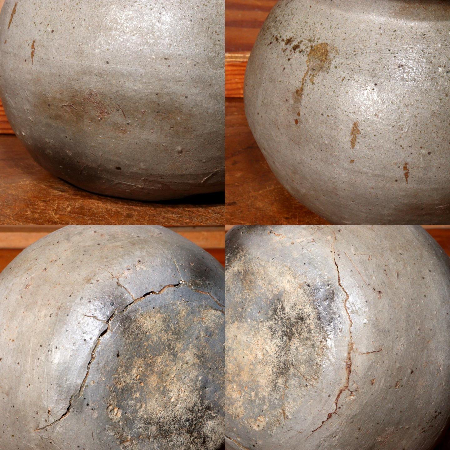 Unified Silla Period Pot Korean Antique stoneware vase Pottery Sake Jar KRS149