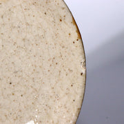 Japanese Antique Shino ware small plate Pottery Ceramic Early Edo Period
