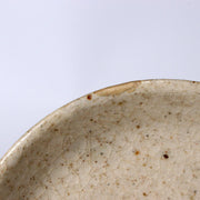 Japanese Antique Shino ware small plate Pottery Ceramic Early Edo Period