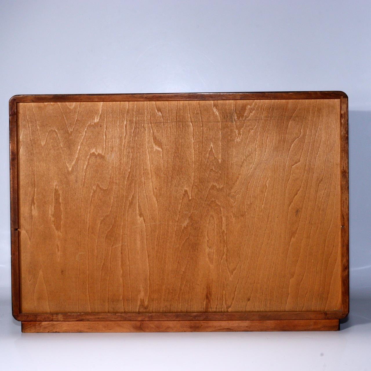 Vintage Japanese style Storage Box Drawers Sliding Doors Shelf Drawer WBX254