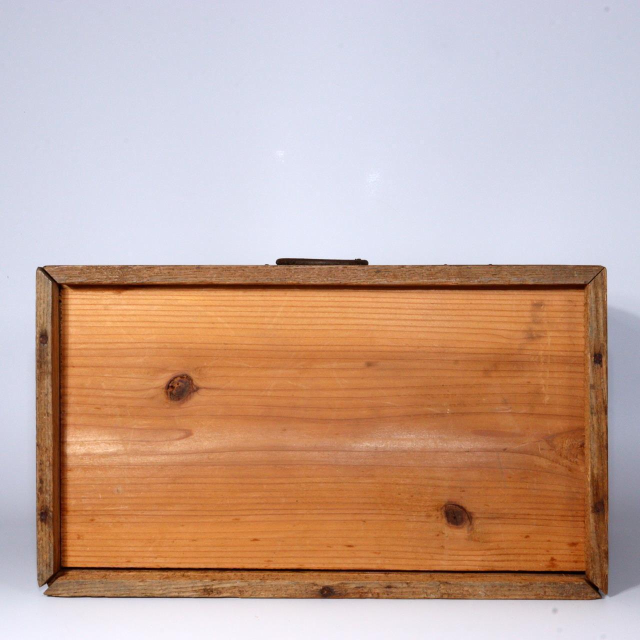 Japanese Wooden Sewing box Haribako Tansu Chest Accessory case WBX268