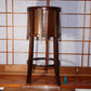 Japanese Antique Folk art Wooden Copper Large brazier Hibachi Hiire Stand BOS779