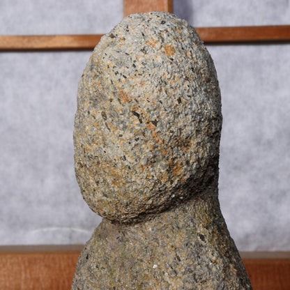 Japanese Antique Stone Buddha Jizo Bosatsu Seki butsu Garden Ornament SDB119