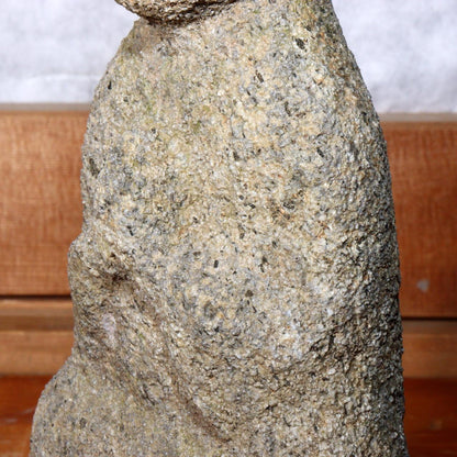 Japanese Antique Stone Buddha Jizo Bosatsu Seki butsu Garden Ornament SDB119