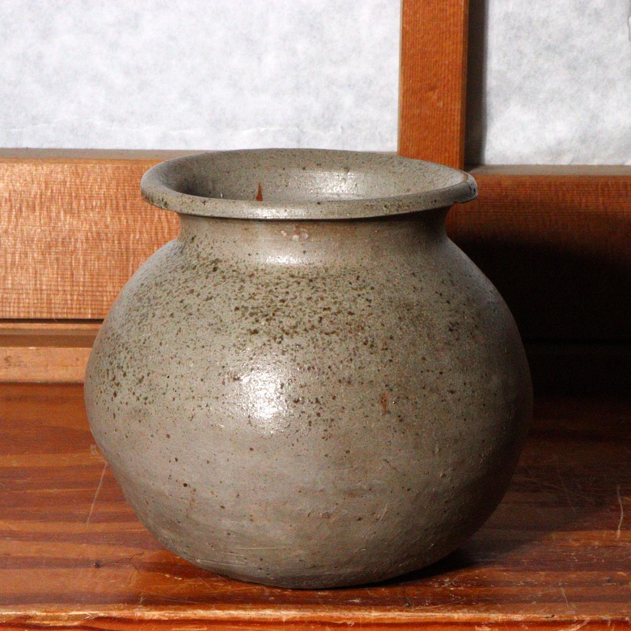 Unified Silla Period Pot Korean Antique stoneware vase Pottery Sake Jar KRS149