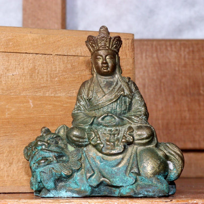 Japanese Seven Items  Antique Bronze Buddhism Buddha statue etc BOS825