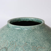 Japanese Bronze flower Vase Jar Houun w / box BV556