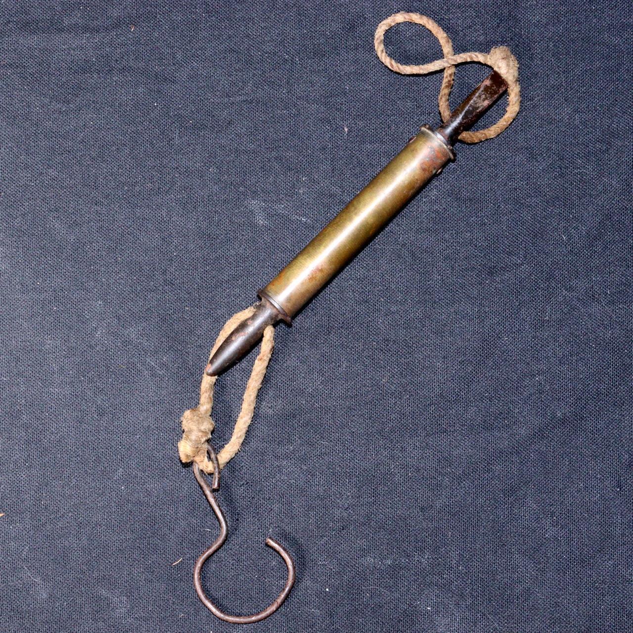 Antique Japanese Spring Scale Bane-Bakari Meiji to Showa Period BOS826