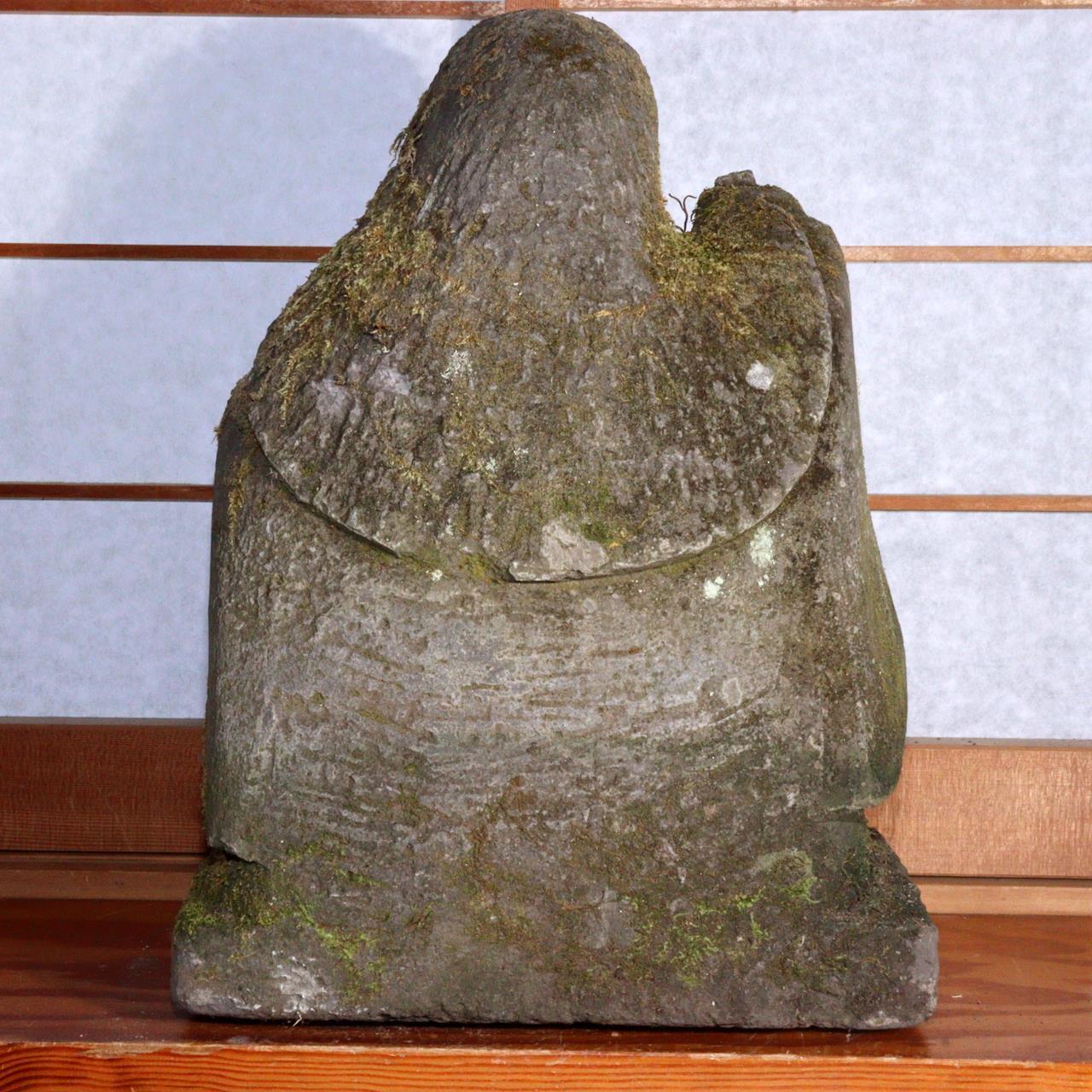 Japanese Antique Stone Buddha Dosojin Garden Ornament Seki butsu SDB110