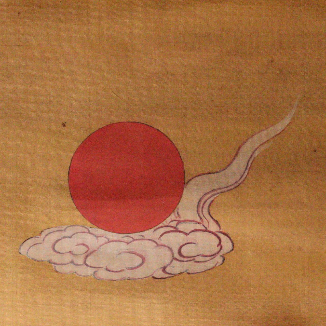 Japanese Kakejiku hanging scroll Buddhist art  Konpira Shinto Aizen Fudo Myo-o