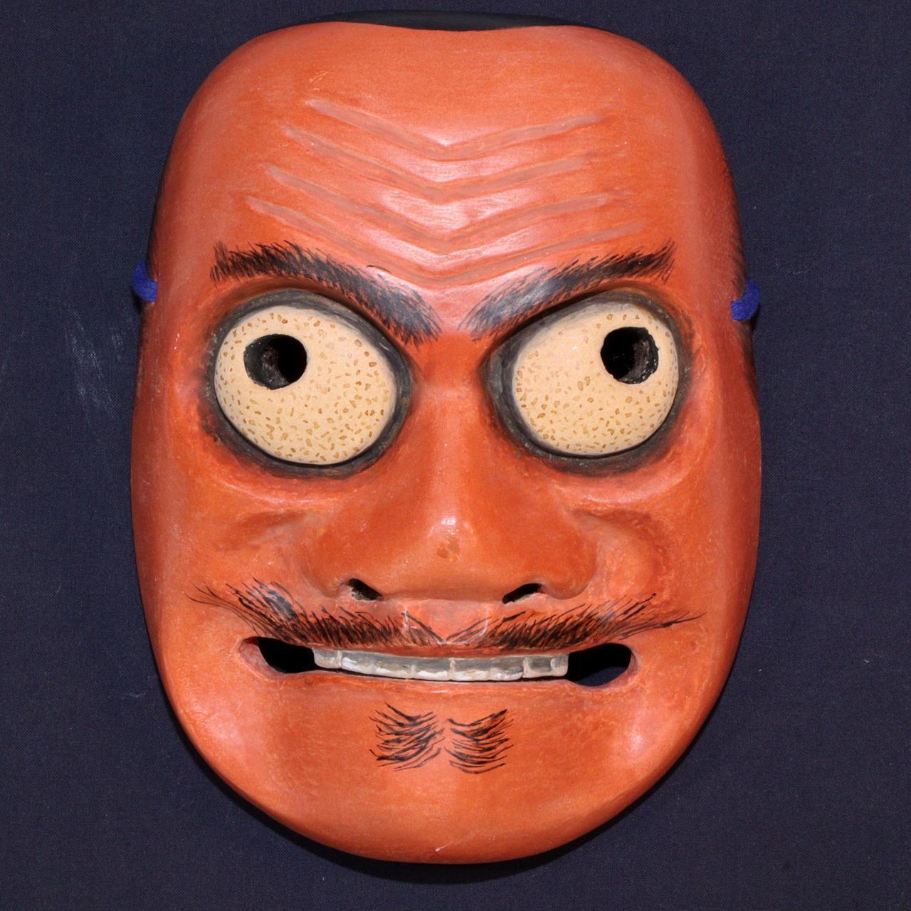 Japanese wooden Kyogen mask of Kentoku Noh mask MSK493 -3