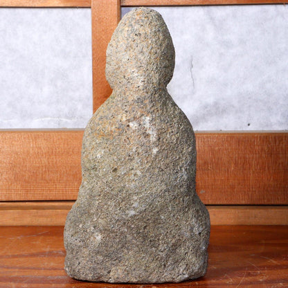 Japanese Antique Stone Buddha Jizo Bosatsu Seki butsu Garden Ornament SDB119