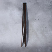 Authentic Edo Period Japanese Samurai Tessen Solid Iron Fan 33cm Daimyo Artifact7