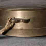 Large Antique Japanese Temple Gong Surigane 1861 Late Edo Period Kyoto 2.45kg11
