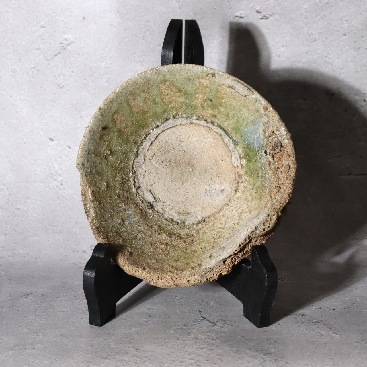 Japanese Antique Tokoname Stoneware Fused Yamajawan Pair Iconic Natural Ash Drip5