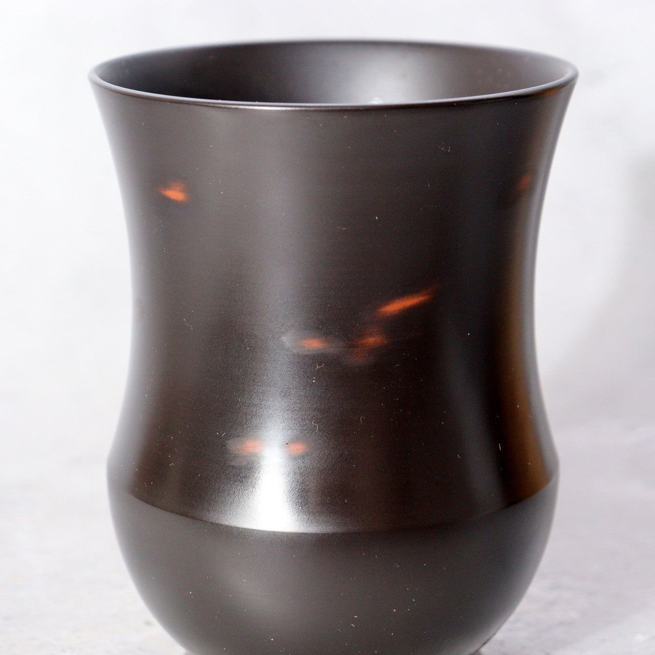 Japanese Solid Bronze Bud Vase by Gyokusen - with Mismatched Wooden Box6