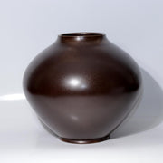 Japanese Bronze Vase by Yoshino Takeji & Takano Shizan Pomegranate Bird Design17
