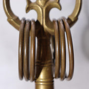 Japanese Buddhist Shakujo Sistrum Commemorative Inscription Senju-in Temple 38cm7